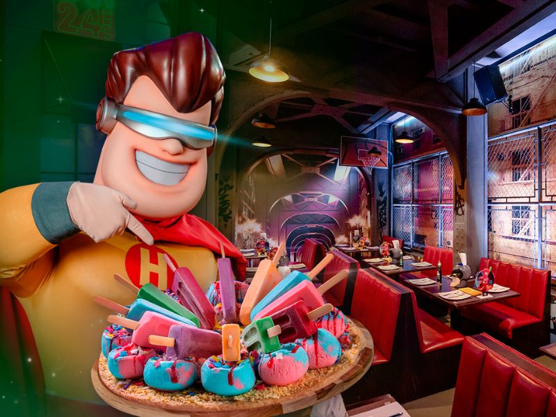 HERÓIS DA PIZZA - SEM RESERVA